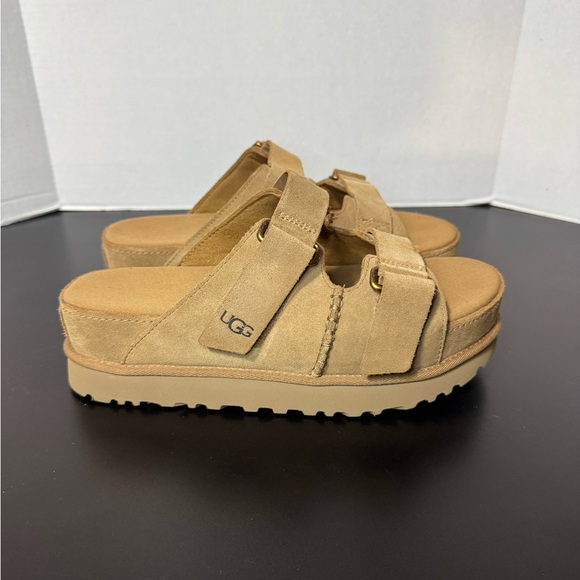 UGG Tan Women's Sandals - Picture 1 of 5